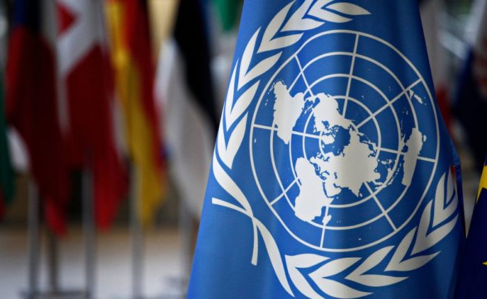 Drapeau des Nations Unies